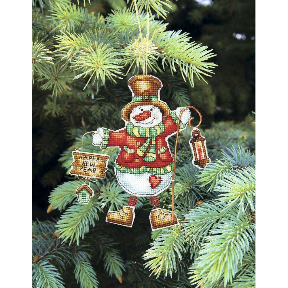 Christmas tree toy. Plastic Canvas Cross-stitch kit T-04C
