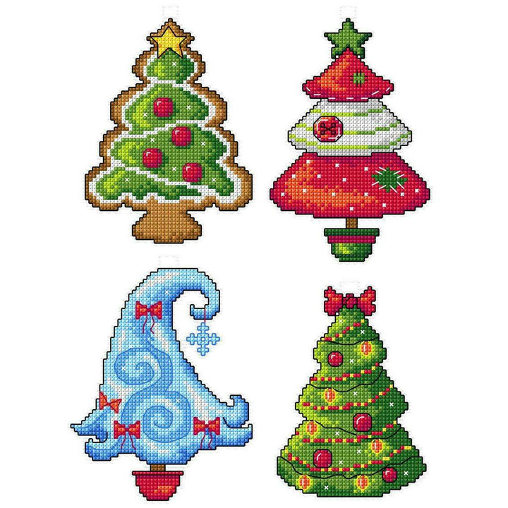 Christmas Trees 141CS Counted Cross-Stitch Kit