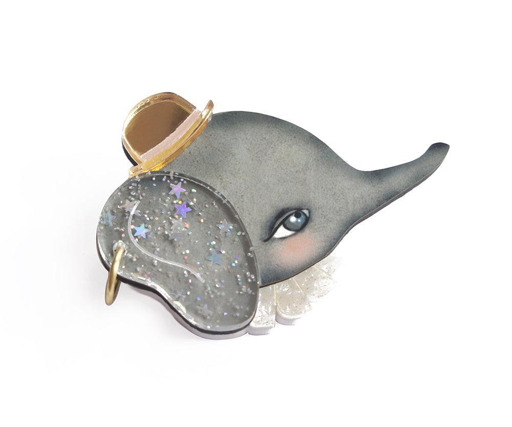 Circus Elephant Brooch by Laliblue - Quirks!