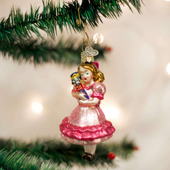 Old World Christmas Clara Blown Glass Ornament