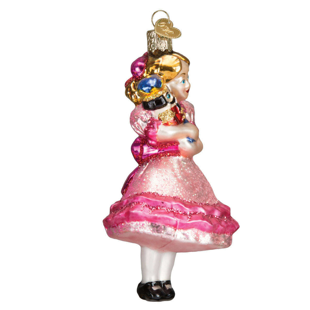 Old World Christmas Clara Blown Glass Ornament