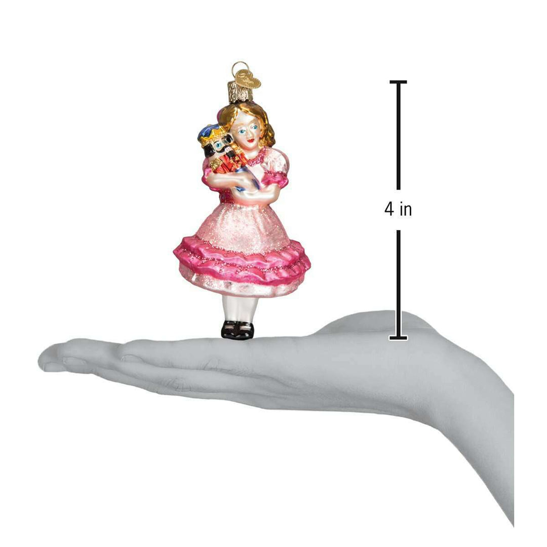 Old World Christmas Clara Blown Glass Ornament