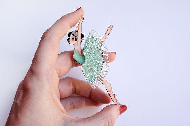 Classical Ballet Brooch by LaliBlue - Quirks!