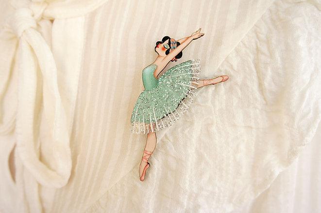 Classical Ballet Brooch by LaliBlue - Quirks!