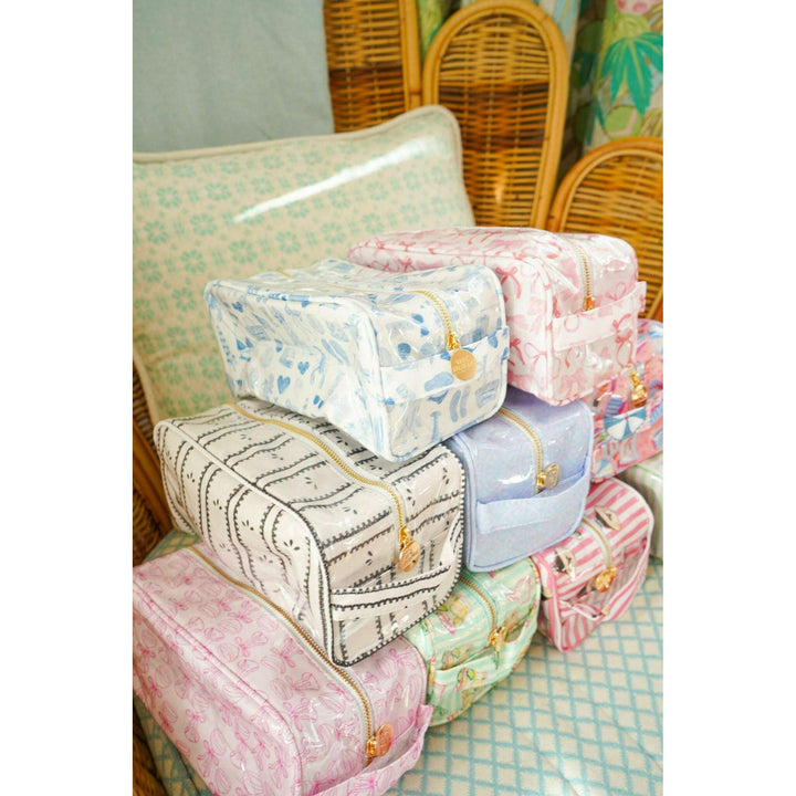 Clear Coat Toiletry Dopp Kit