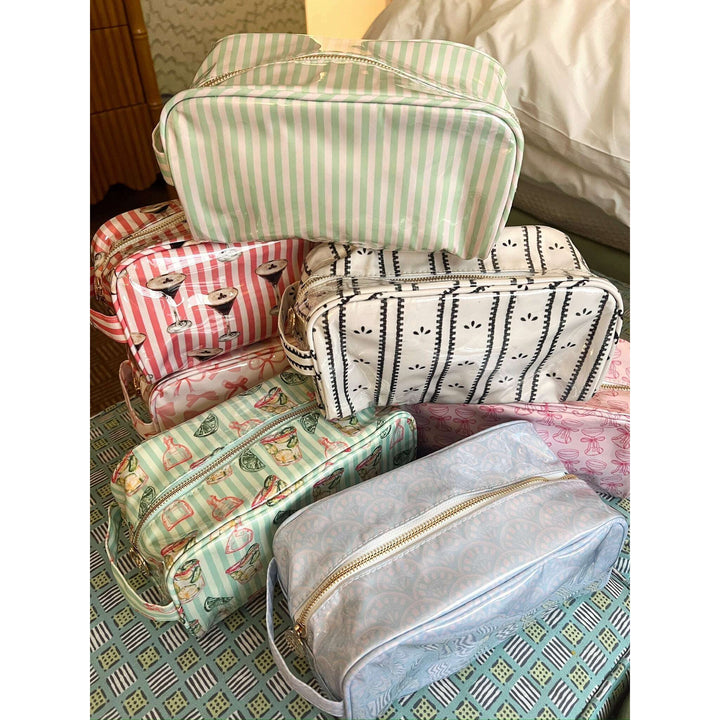 Clear Coat Toiletry Dopp Kit