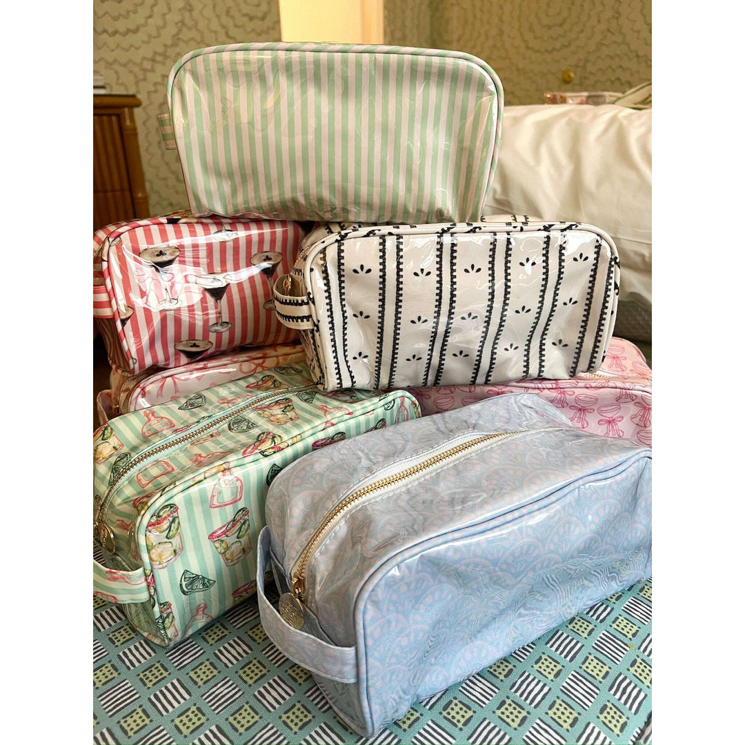 Clear Coat Toiletry Dopp Kit