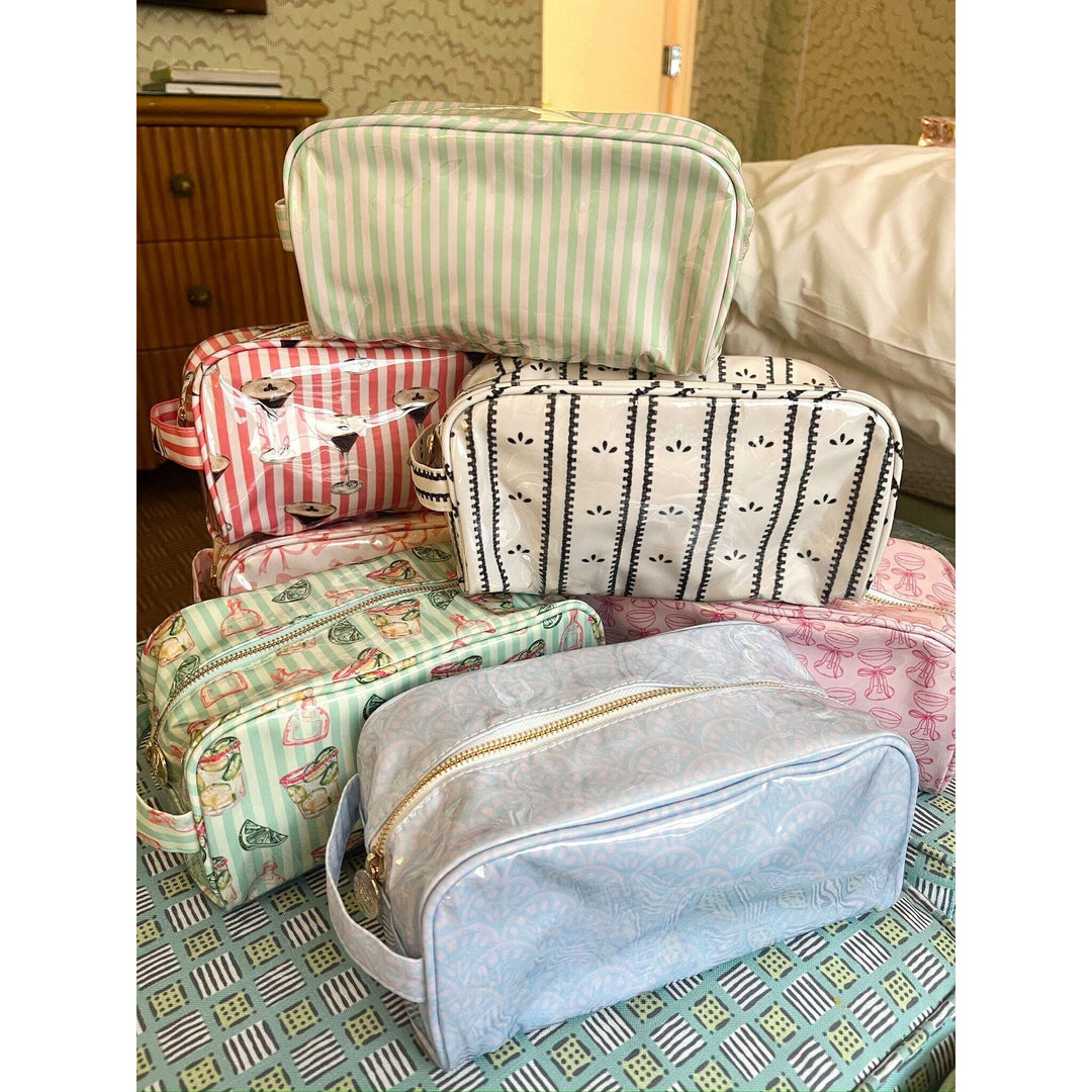 Clear Coat Toiletry Dopp Kit