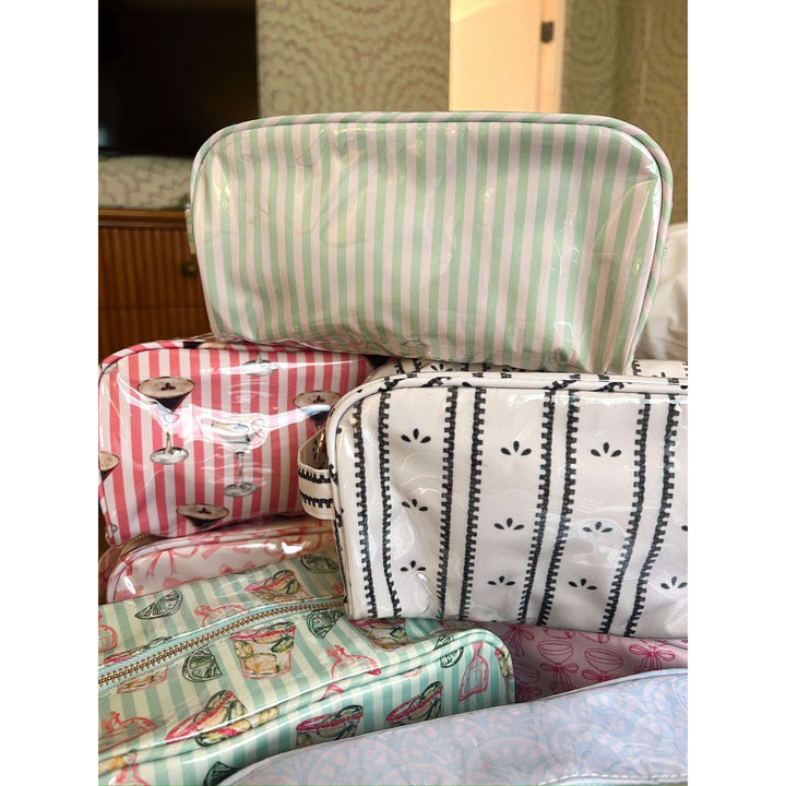 Clear Coat Toiletry Dopp Kit