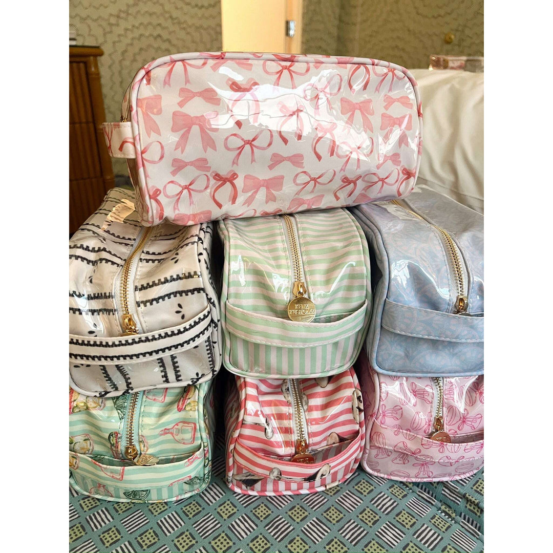 Clear Coat Toiletry Dopp Kit