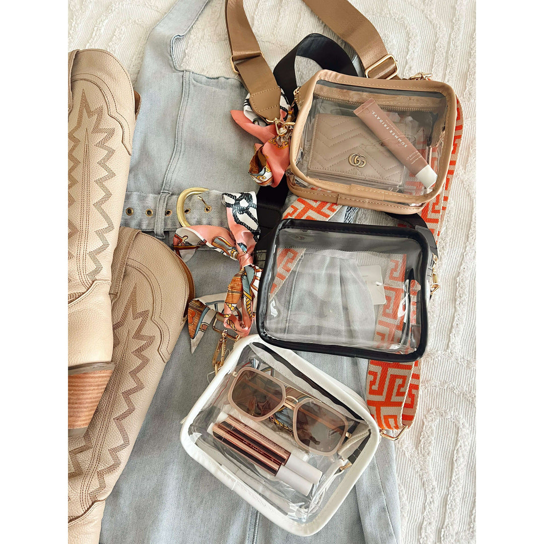 Clear Gameday + Concert Purse