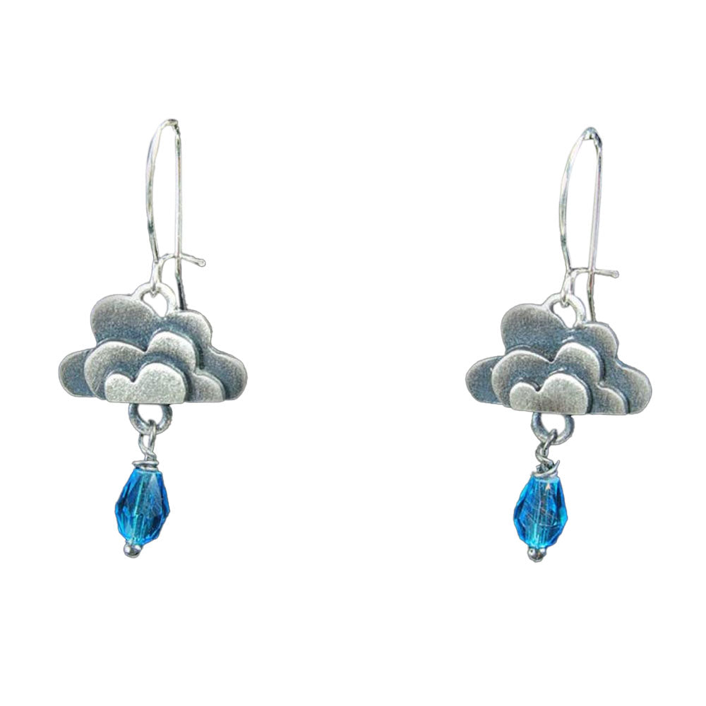 Cloud Earrings by Chickenscratch