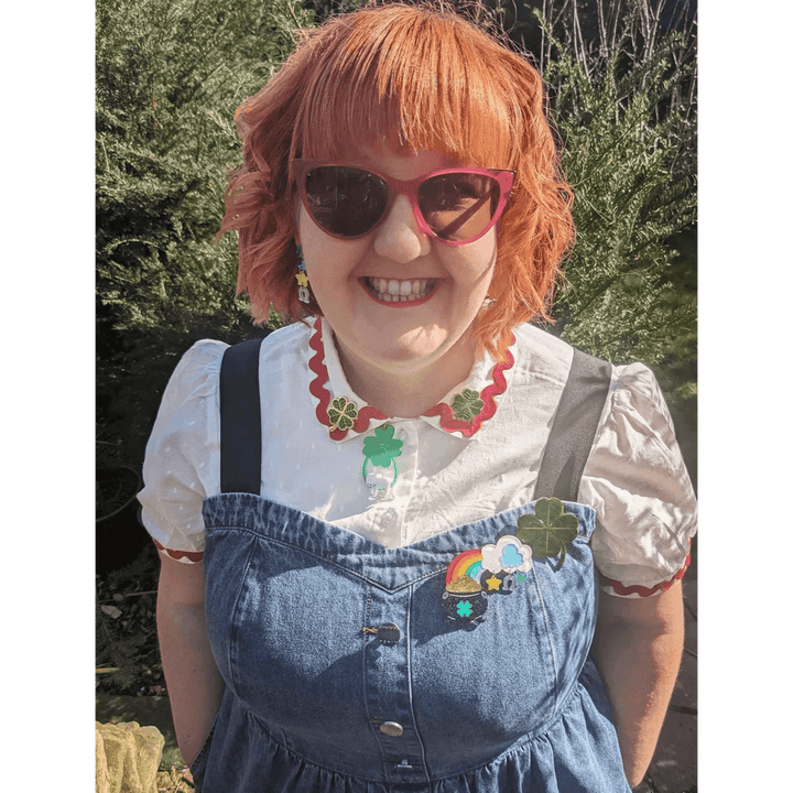 Clover the Rainbow Brooch by Lipstick & Chrome - Quirks!
