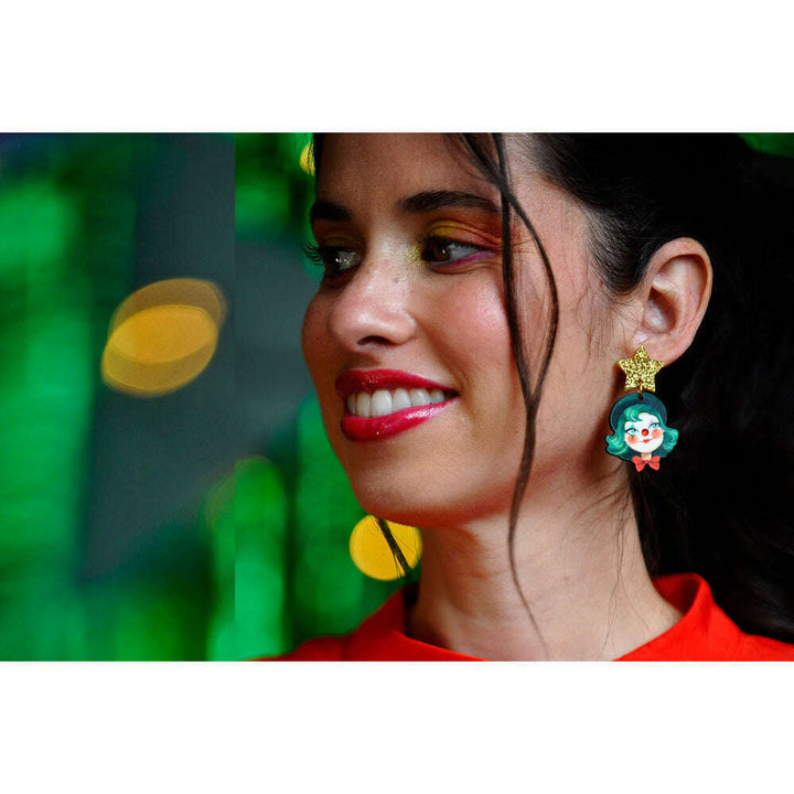 Clown Earrings by Laliblue – view 4