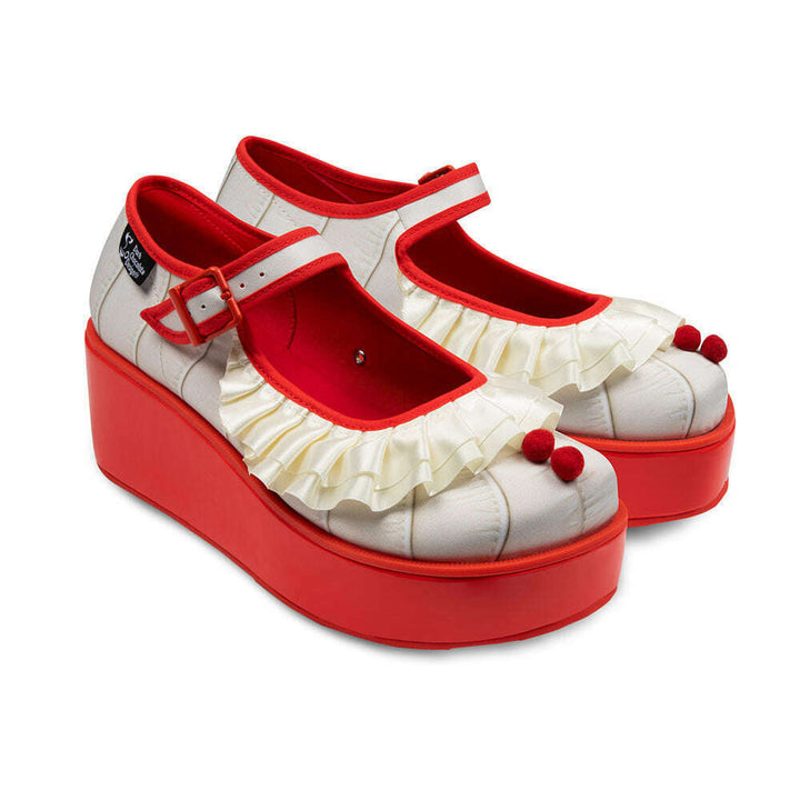 Clown Women's Mary Jane Platforms