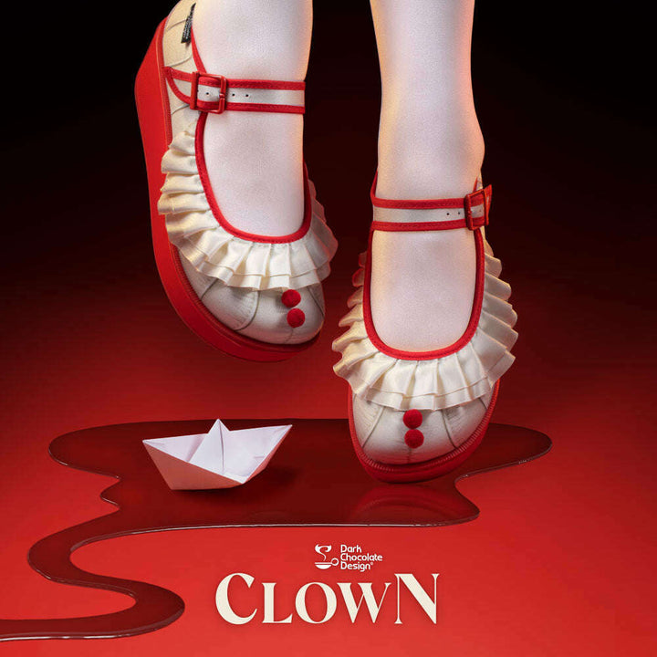 Clown Women's Mary Jane Platforms