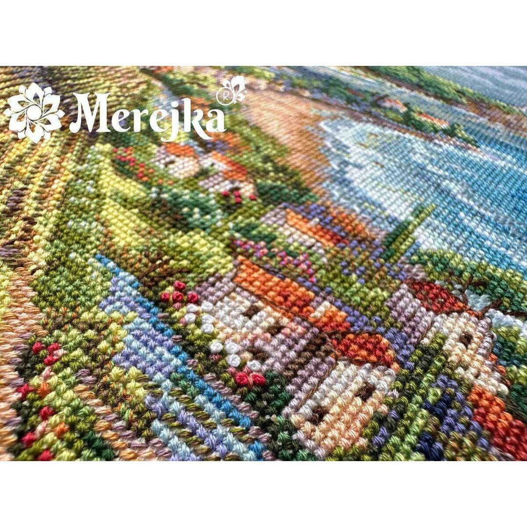 Coastline View K-226 Counted Cross-Stitch Kit