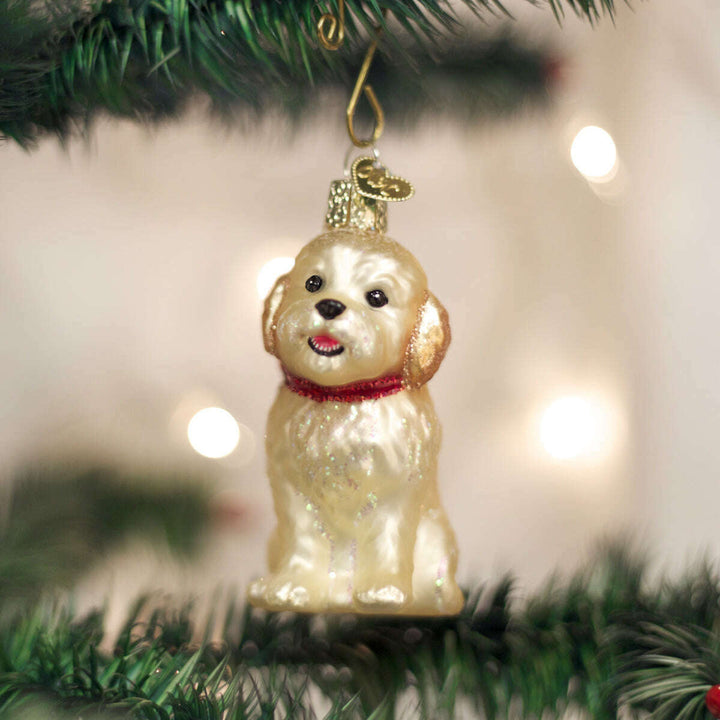 Cockapoo Puppy Ornament