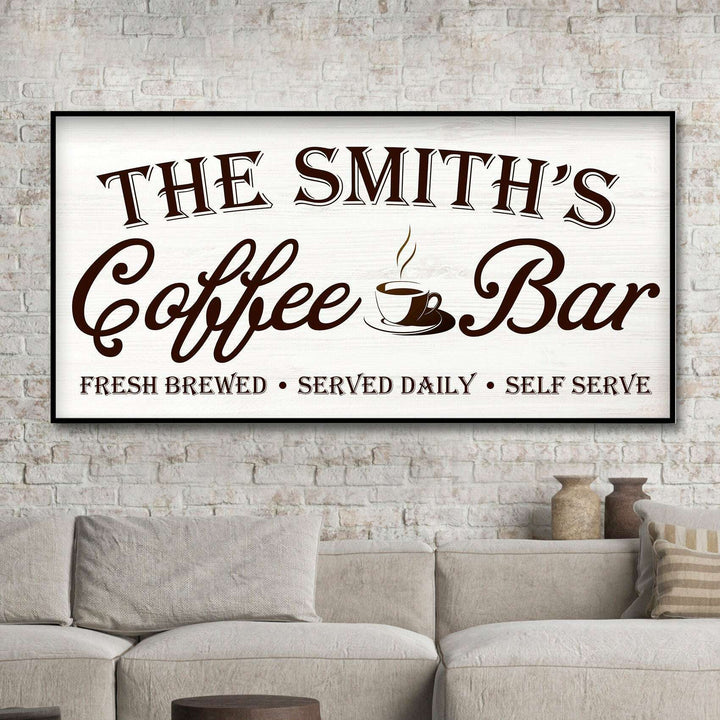 Coffee Bar Sign II