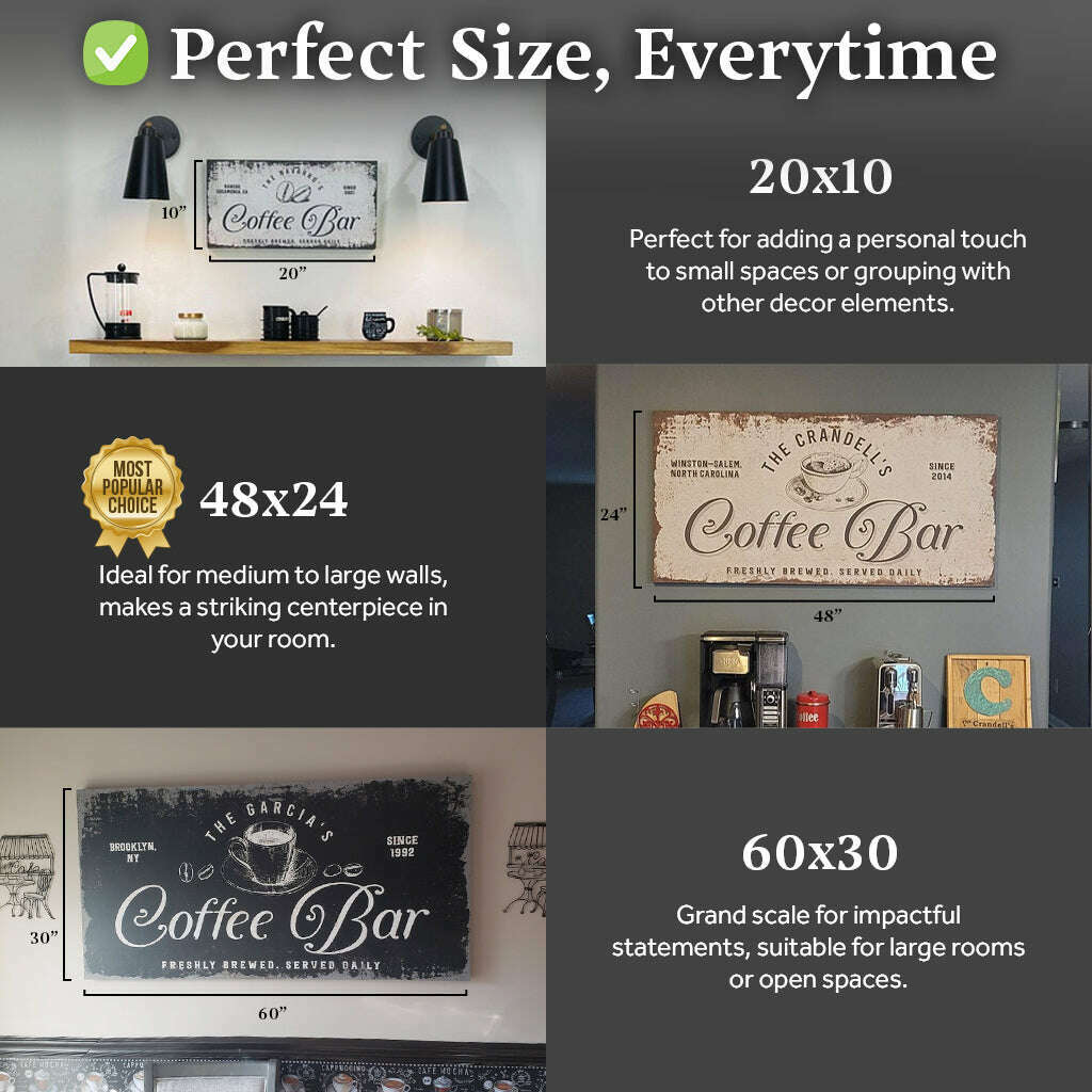 Coffee Bar Sign