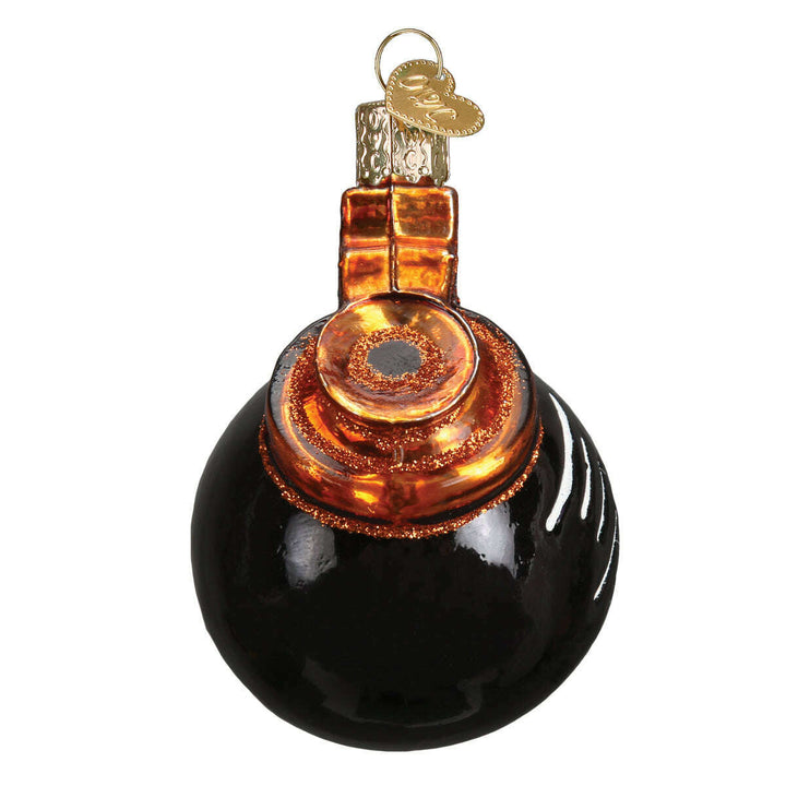 Old World Christmas Coffee Pot Blown Glass Ornament
