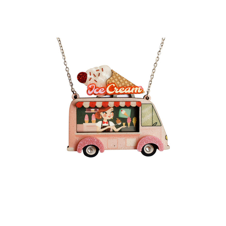 Ice Cream Truck Necklace by Laliblue 1