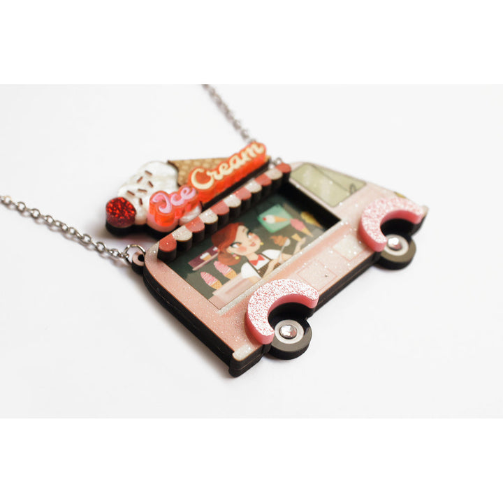 Ice Cream Truck Necklace by Laliblue 2
