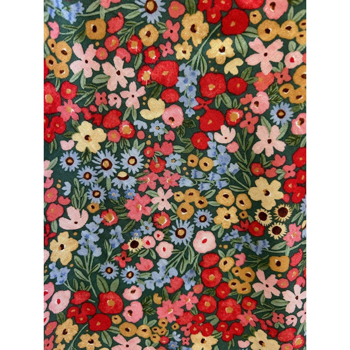 Colorful Floral Vintage Dress