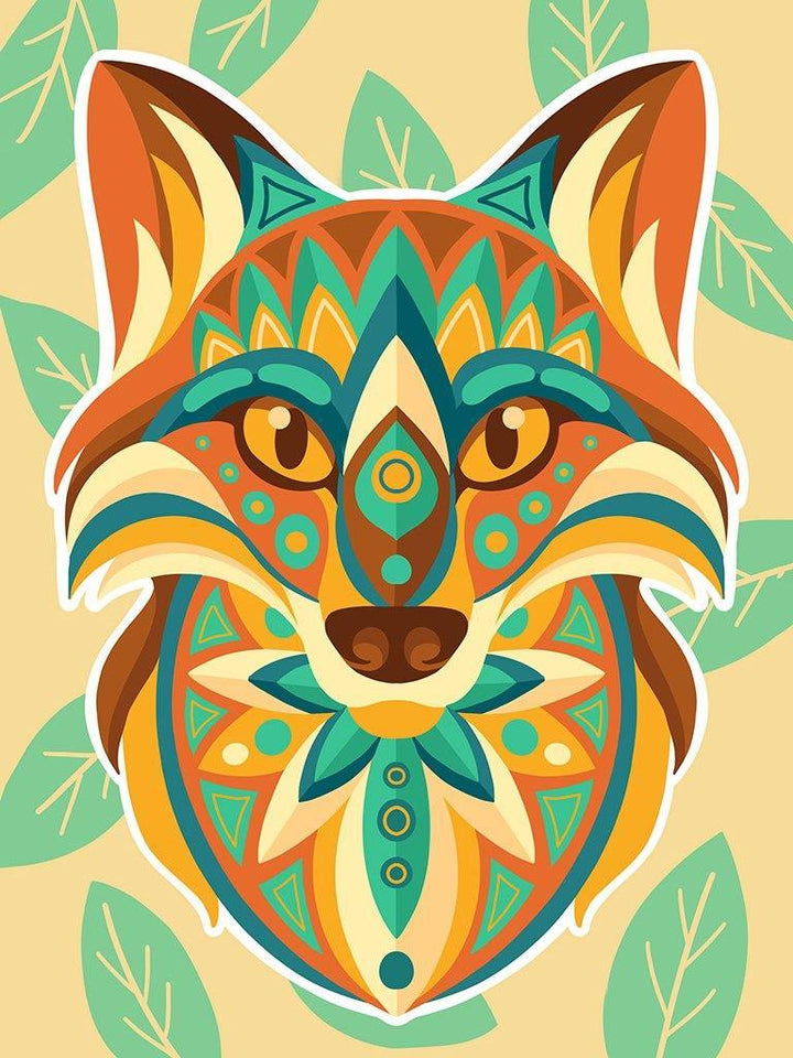 Colorful Fox CS2543 11.8 x 15.7 inches Crafting Spark Diamond Painting Kit
