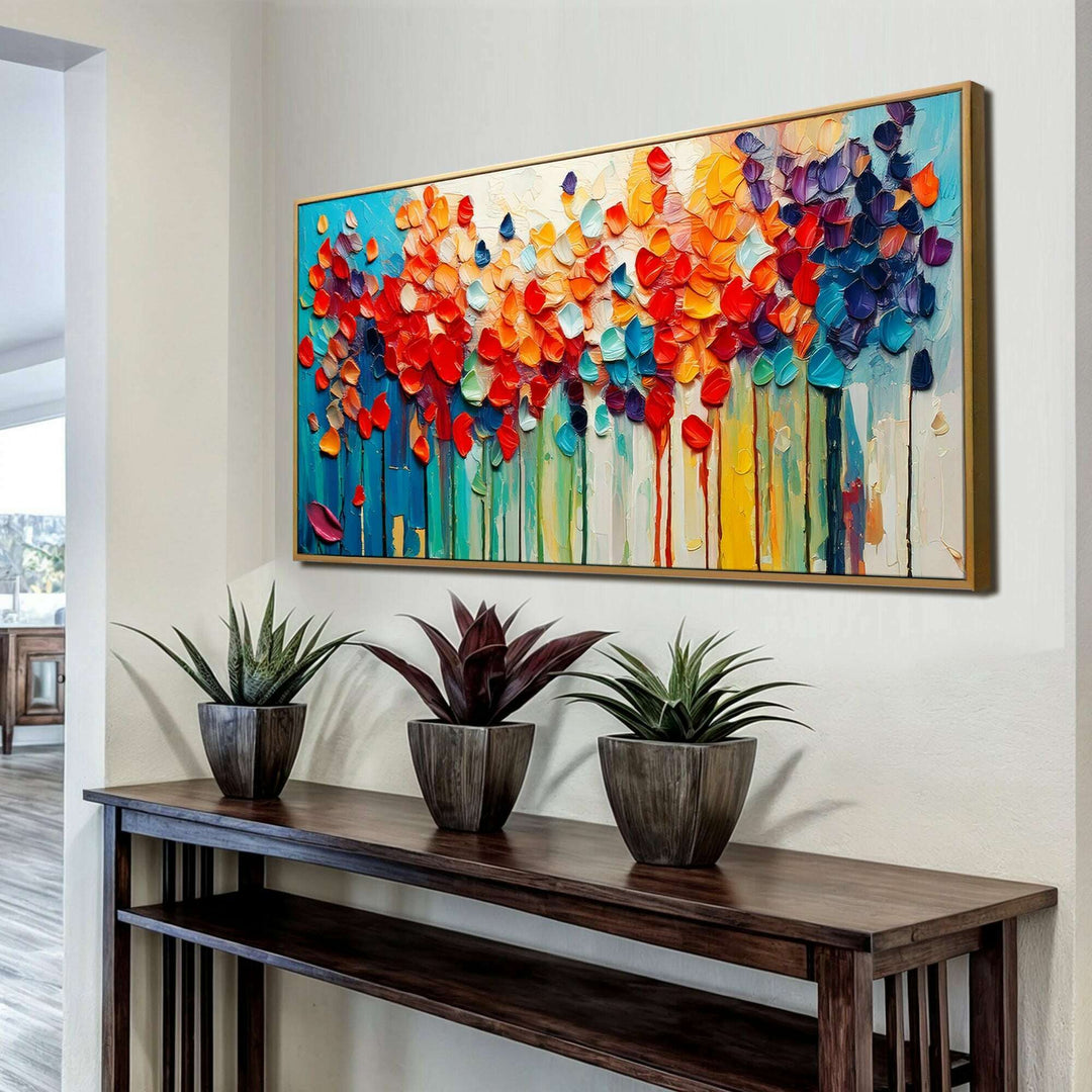 Colorful Petals Wall Art