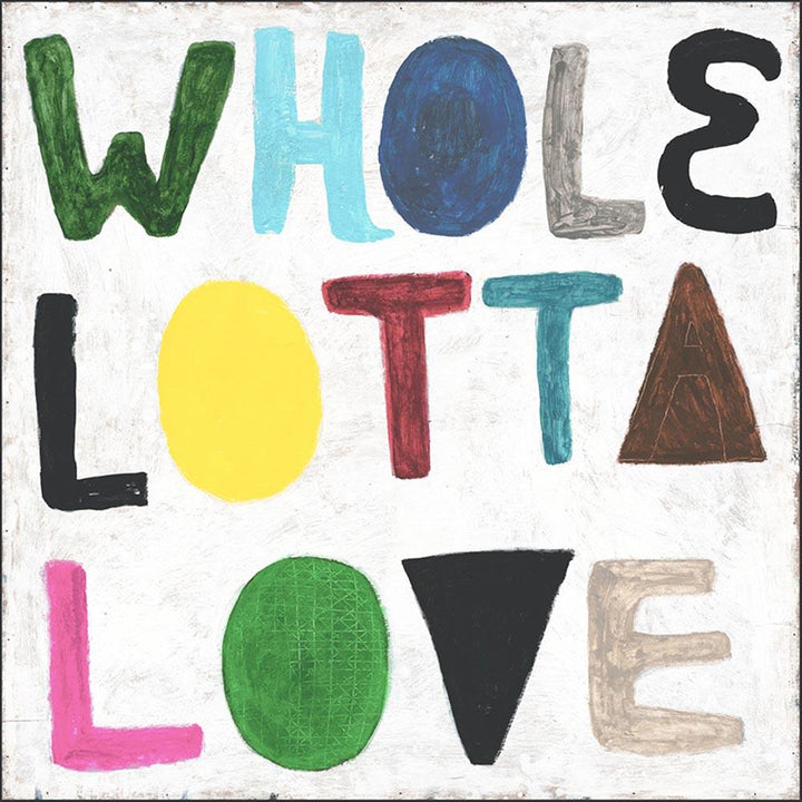 "Colorful Whole Lotta Love" Art Print - Quirks!