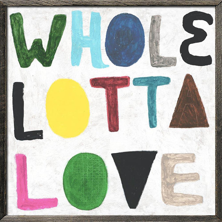 "Colorful Whole Lotta Love" Art Print - Quirks!