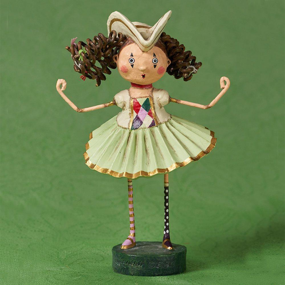 Columbine Dancer Nutcracker Christmas Lori Mitchell Collectible Figurine - Quirks!