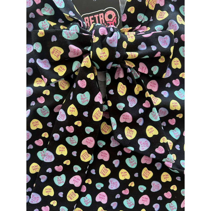 Conversation Hearts Bow Top