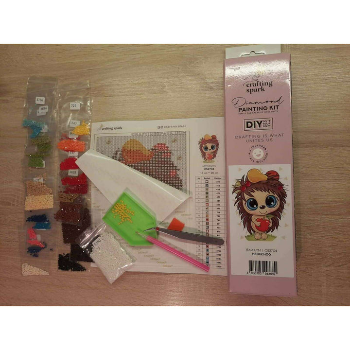 Cool CS2712 7.9 x 7.9 inches Crafting Spark Diamond Painting Kit