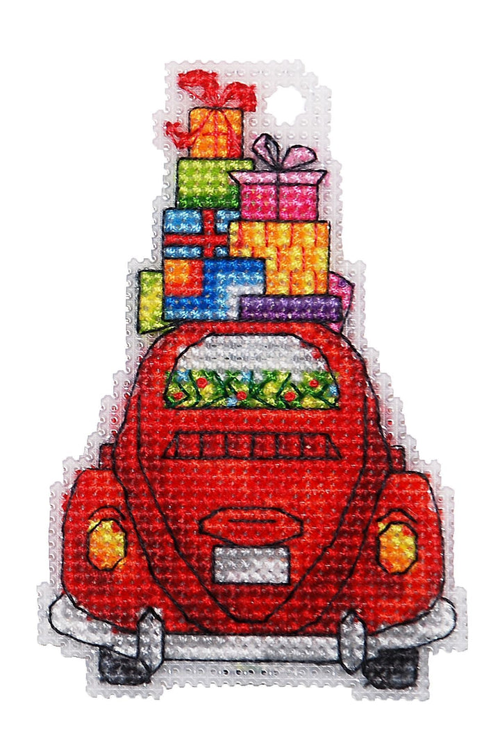 Car Counted cross stitch kit 8027A