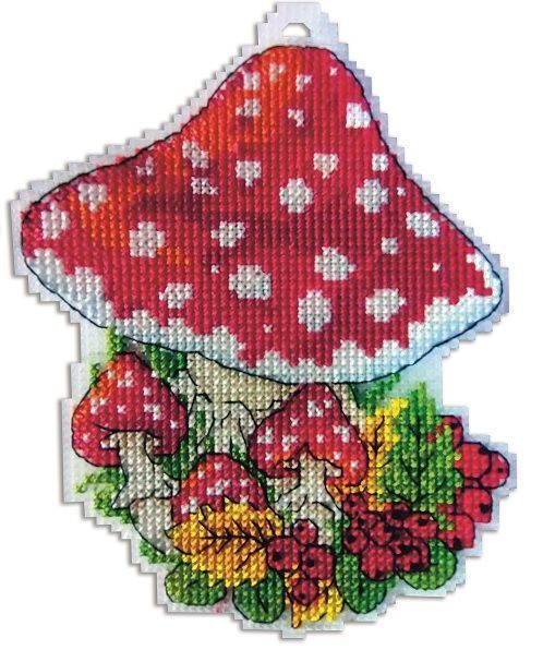 Amanita Counted cross stitch kit 8091A