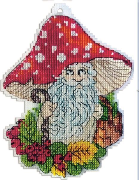 Amanita Counted cross stitch kit 8091A
