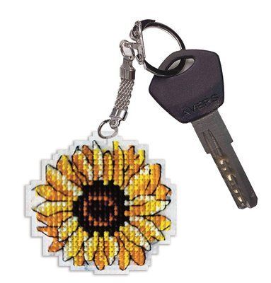 Pendant - Sunflower Counted cross stitch kit 8095A