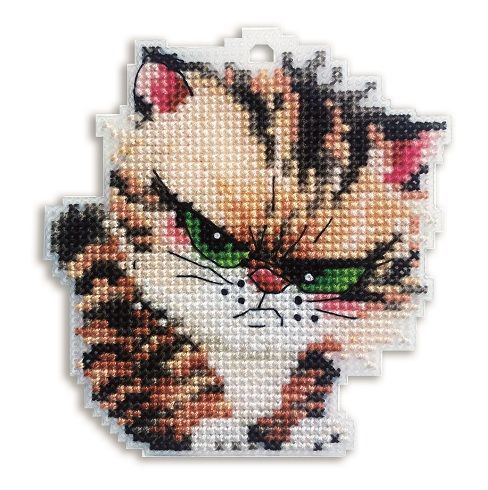 Kitten Counted cross stitch kit 8099A