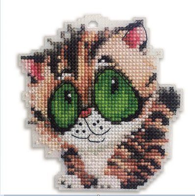 Kitten Counted cross stitch kit 8099A