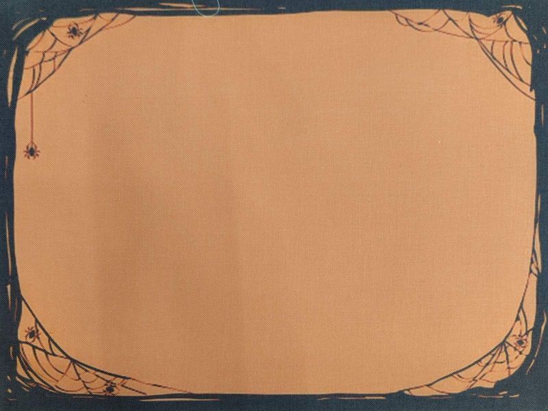 Rustic Frame Designer Printed AIDA Fabric. Canvas for embroidery with an applied background  KF-1156A