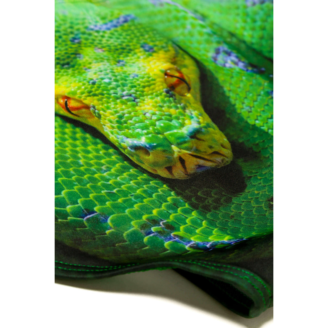 Corwin's Constrictor Snake Print Swim Brief