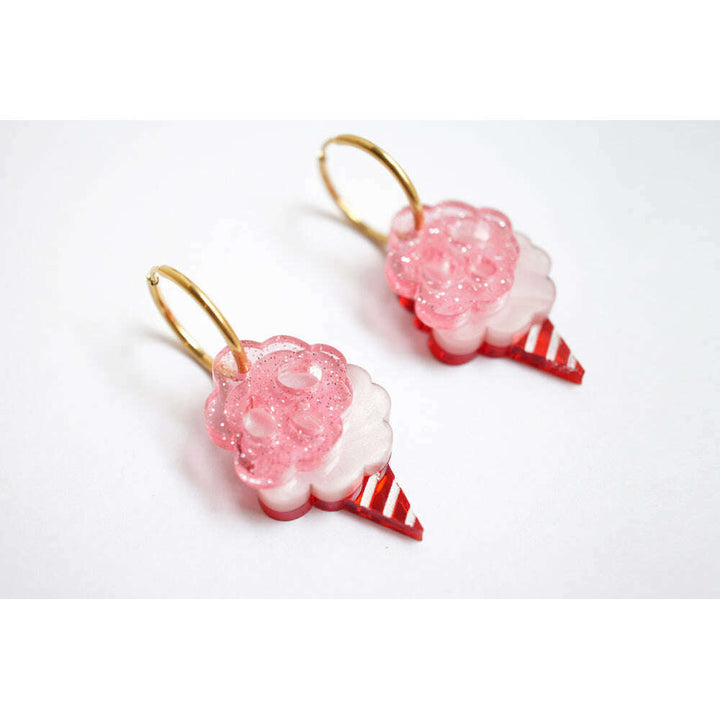 Cotton Candy Earrings by Laliblue – view 2
