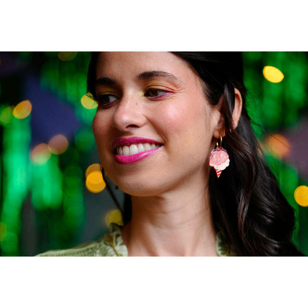Cotton Candy Earrings by Laliblue – view 4