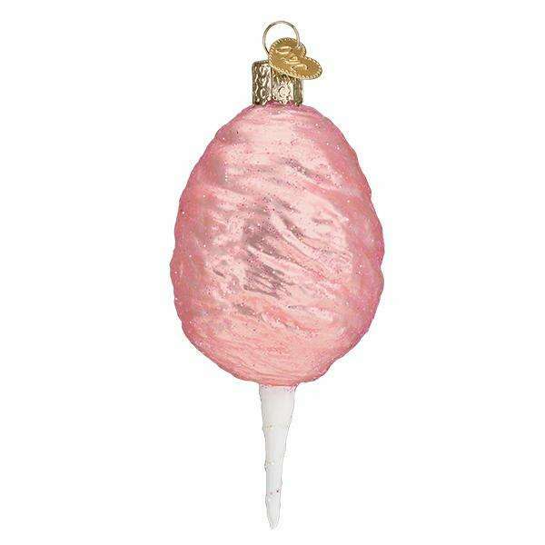 Old World Christmas Cotton Candy Blown Glass Ornament