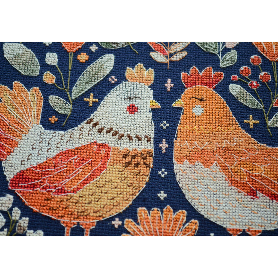 Counted Cross-stitch kit - Best hen friends AH-247