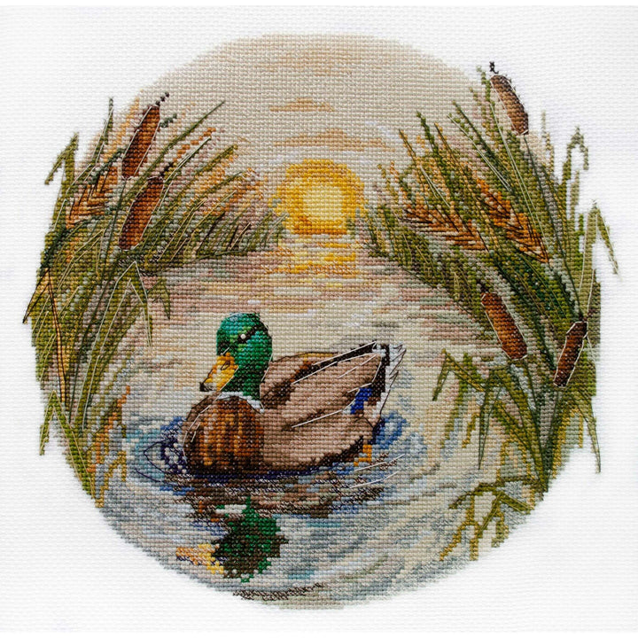 Counted Cross-stitch kit - Evening swim AH-259