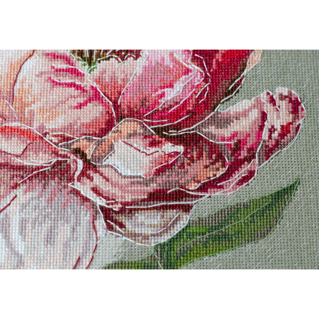 Counted Cross-stitch kit -  Graceful beauty AH-256