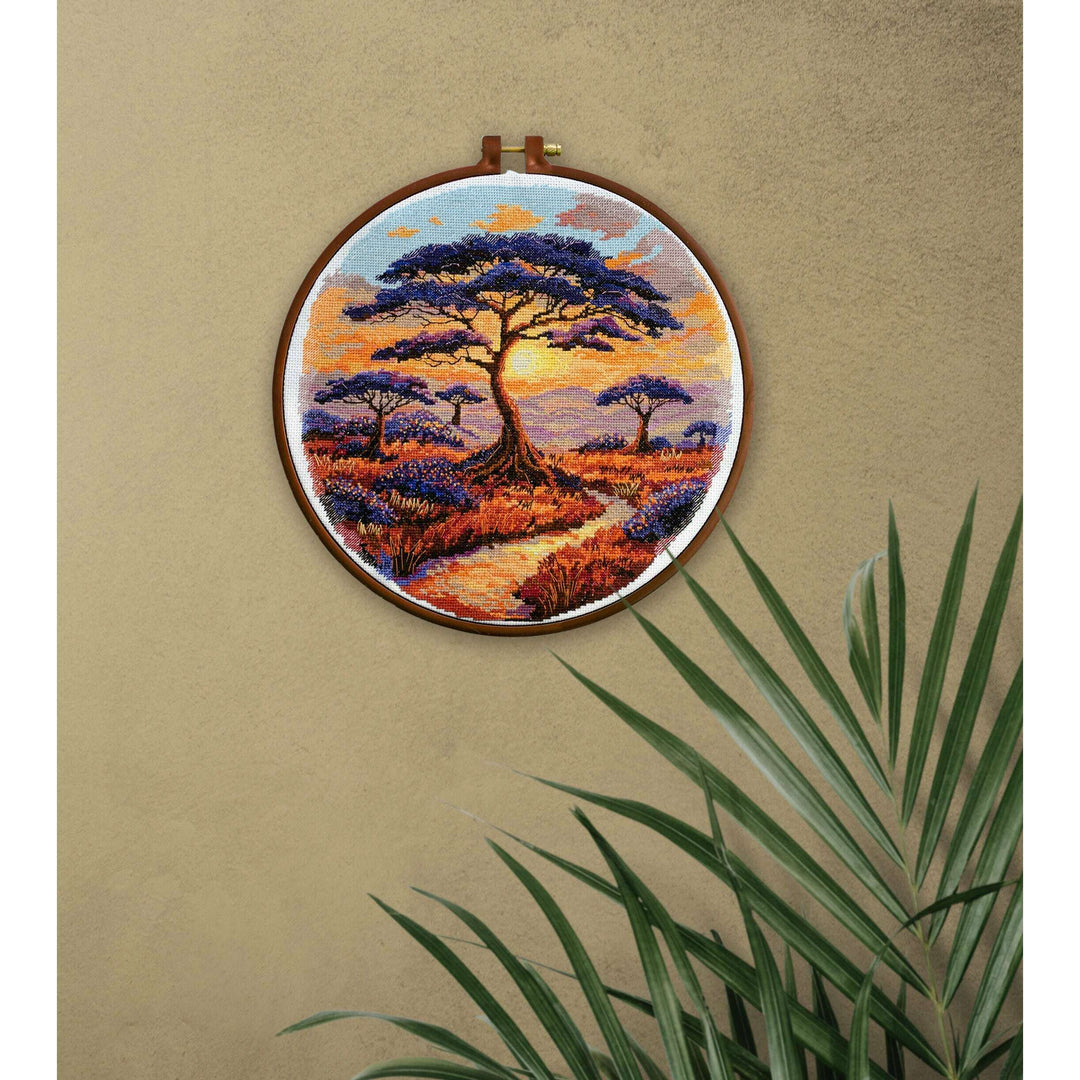 Counted Cross-stitch kit - Spaces of Savannah AH-257